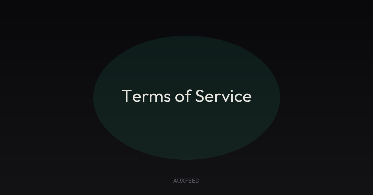 Terms of Service